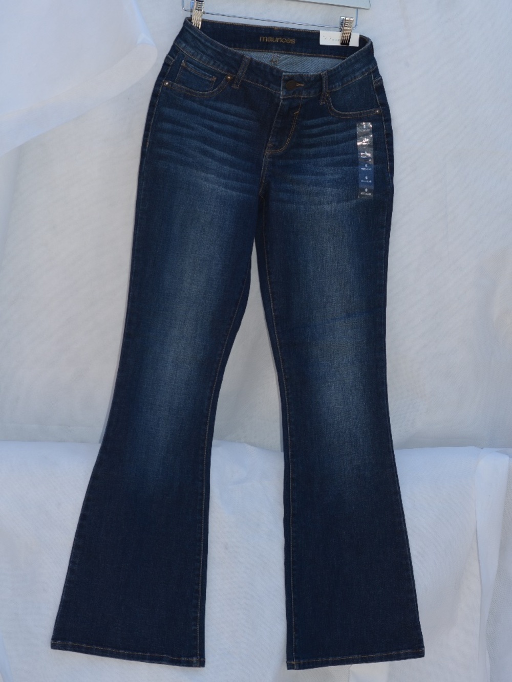 Maurices's Small Regular Jeans Mid Rise Flare SZ S  NWT B-P-127 #2